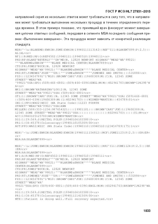 ГОСТ Р ИСО/HL 7 27931-2015, страница 1840